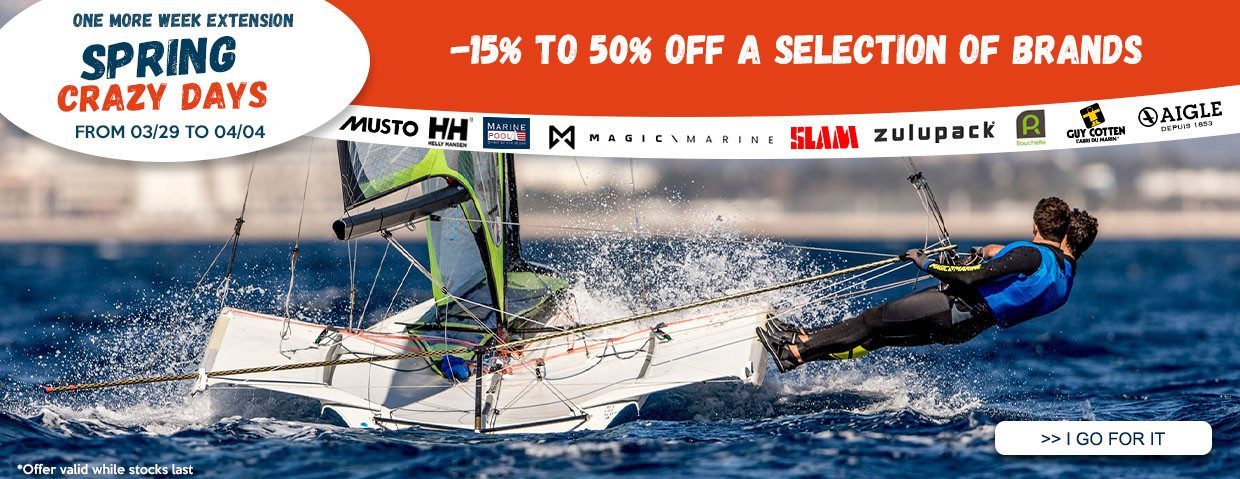 Find your equipment at discounted rates to be back on the sea